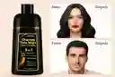 Shampoo De Tinte Para El Cabello 3 En 1 Cubre Canas Instantáneo, Barba 500ml Oscurecimiento De Pelos