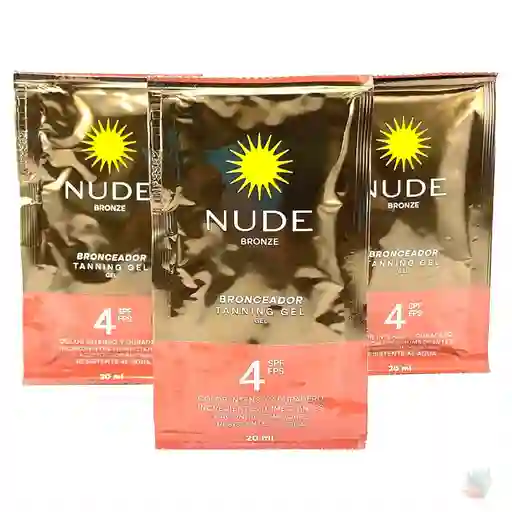Nude Bronceador En Gel Sachet 20 Ml