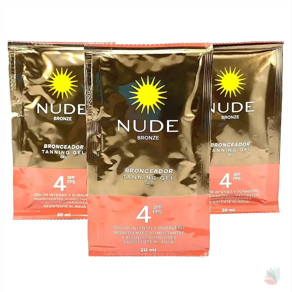 Nude Bronceador En Gel Sachet 20 Ml