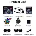 Intercomunicador Bluetooth Manos Libres Y21 Rgb Casco Moto