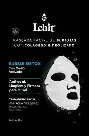 Máscara Facial Burbujas Con Colágeno Y Carbón Activado