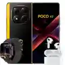 Celular Xiaomi Poco X7 512gb Ram 12gb Mas Audifonos Inalambricos Y Smartwatch