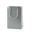 Bolsa De Regalo Plateada Pequeña 22x17 Cm – Cartulina Mate