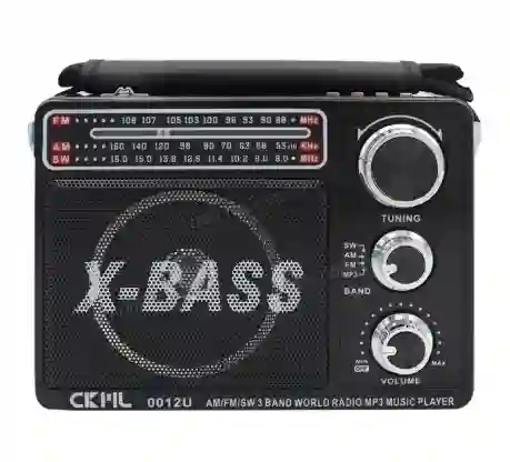 Radio Clásico X-bass, Sonido Alto Y Claro, 3 Sistemas Af/fm/sw, Radio Mundial 3band, Reproductor De Música Mp3, Radio Recargable, Linterna Incorporada, Soporta Usb Tf, Original, Muchos Modelos Para Elegir.