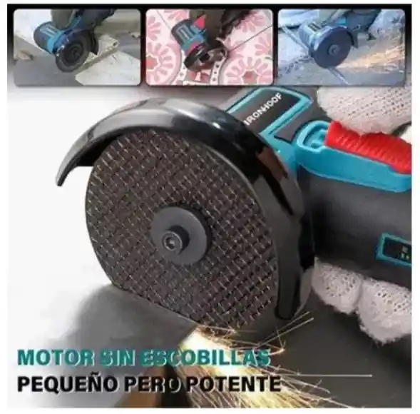 Mini Pulidora Inalámbrica 2 Baterías