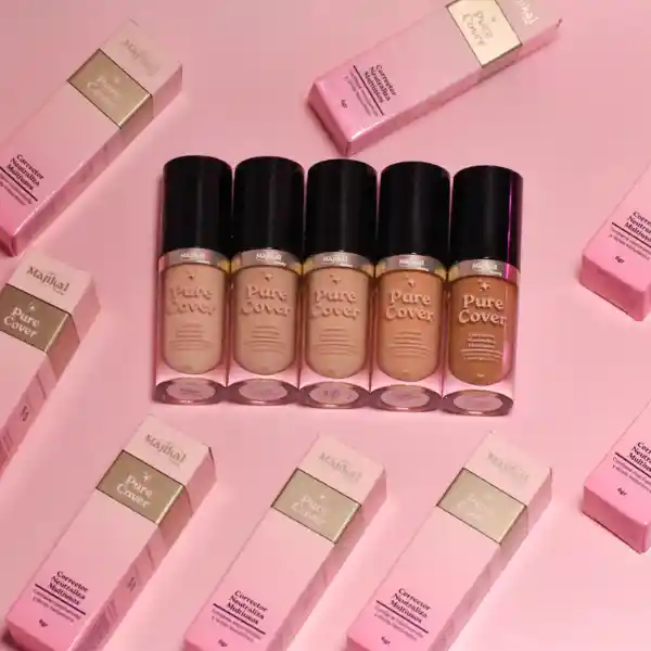 Corrector Majikal Tono 00 ✨ Cobertura Ligera Y Natura