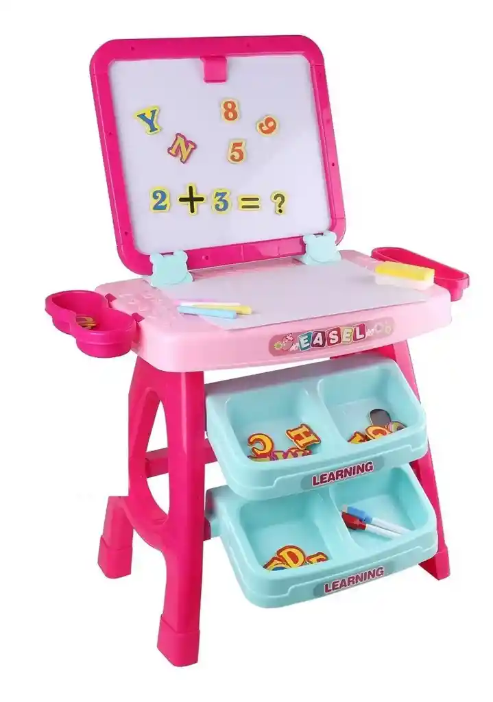 Juguete Tablero Mesa 3 En 1 Para Niña