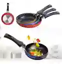 Juego De 3 Sartenes Antiadherentes