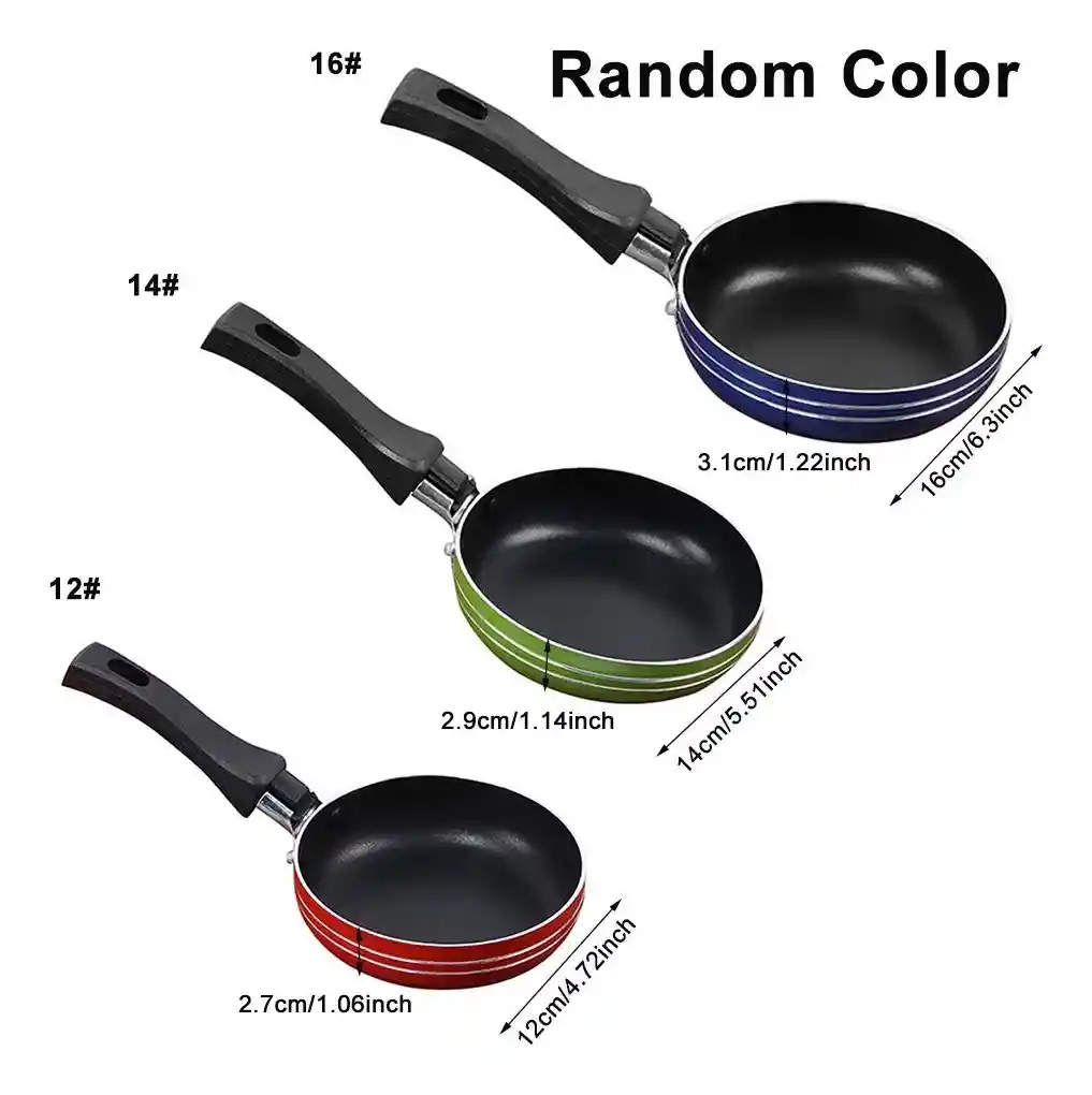 Juego De 3 Sartenes Antiadherentes