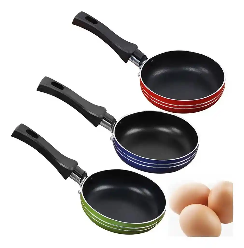 Juego De 3 Sartenes Antiadherentes