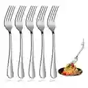 Juego De 6 Tenedores De Acero Inoxidable