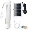 Linterna Led Con Panel Solar Camping