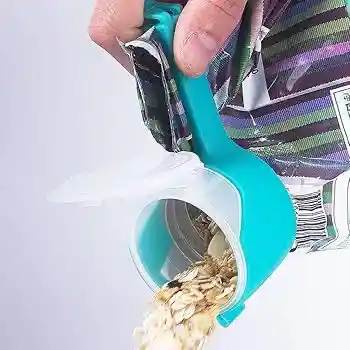 Clips Sellado Con Tapa De Plástico Para Verter Boquillas, Cierra Bolsas Con Pico