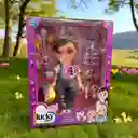 Muñeca Juguete Lucky Girl Luz Y Sonido, Accesorios De Belleza