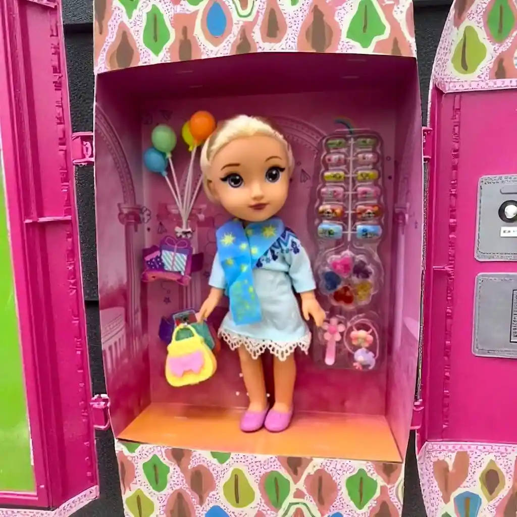 Muñeca Juguete Lucky Girl Luz Y Sonido, Accesorios De Belleza