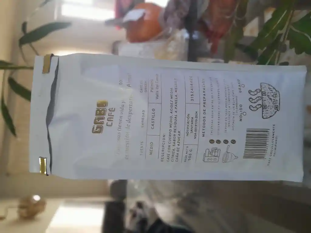 Café En Grano Gabo Café Presentación De 500 G.