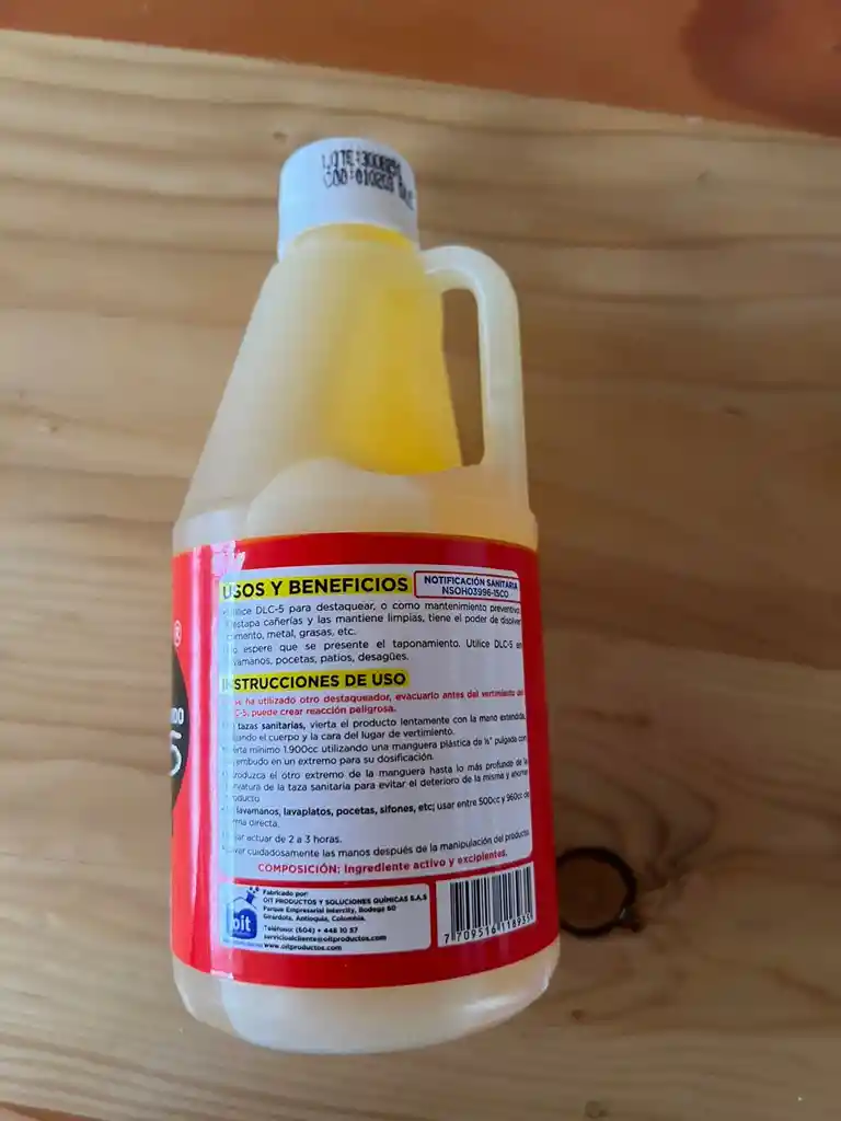 Destapa Cañerias Dlc