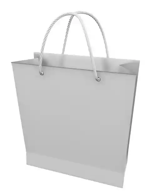 Bolsa De Regalo Mediana 30x25 Cm – Cartulina Mate Plateada O Negra