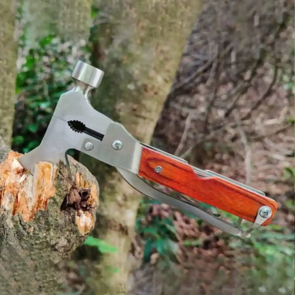 Martillo Multiherramienta Tipo Navaja Suiza