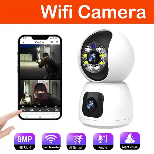 Camara De Seguridad Philips Inteligente V380 1080p