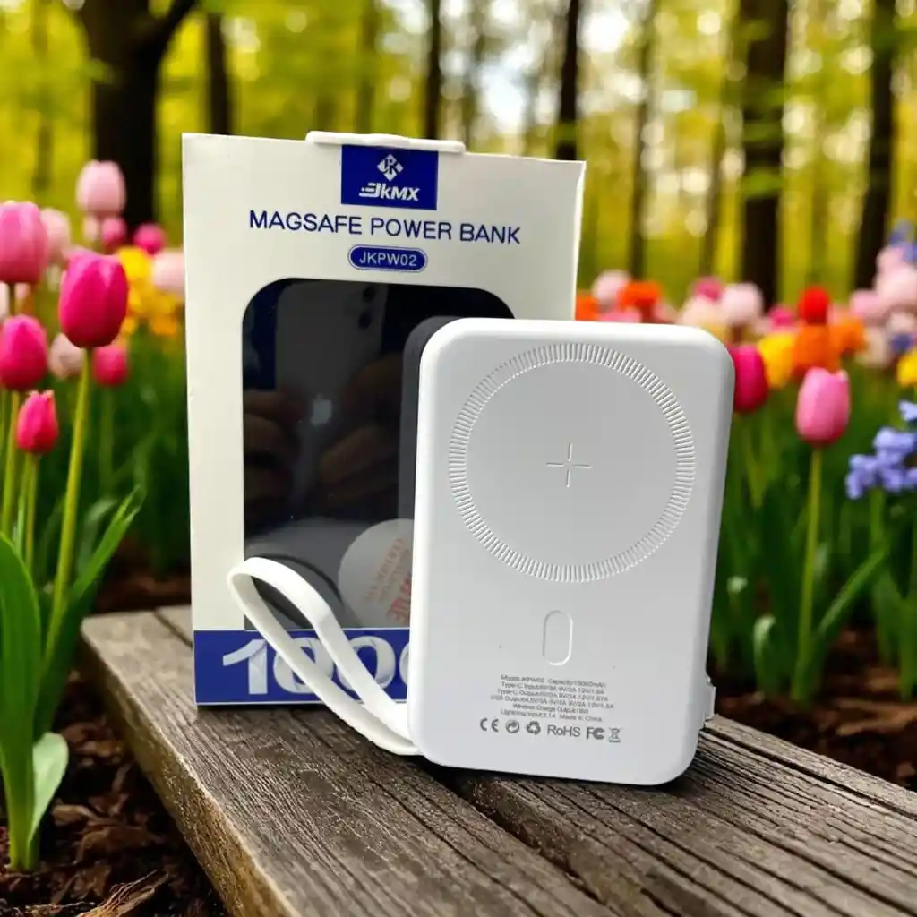 Power Bank 10.000 Mah Carga Inalámbrica