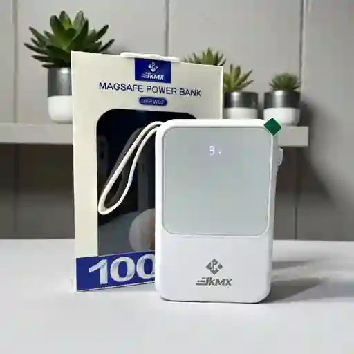 Power Bank 10.000 Mah Carga Inalámbrica