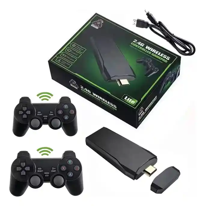 Game Stick 4k M8 64gb Caja Verde
