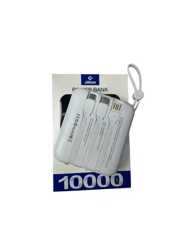 Power Bank 10.000 Mah Cargador Inalambrico
