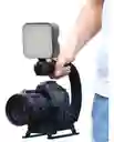 Estabilizador Celular Cámara Video Luz Micrófono Soporte