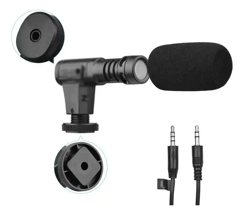 Estabilizador Celular Cámara Video Luz Micrófono Soporte