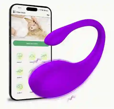 Vibrador Bluetooth Morado