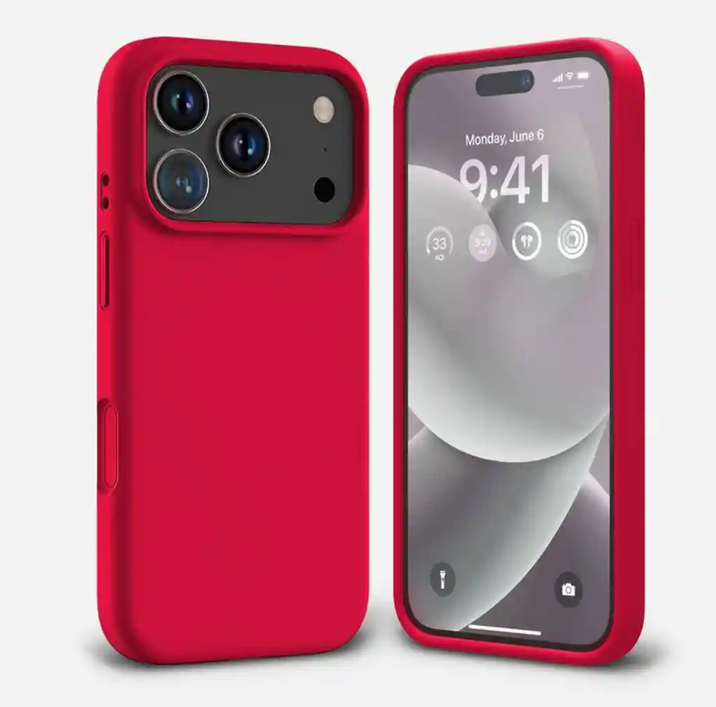 Sliconoce Case Iphone 17 Pro Max Forro + Vidrio