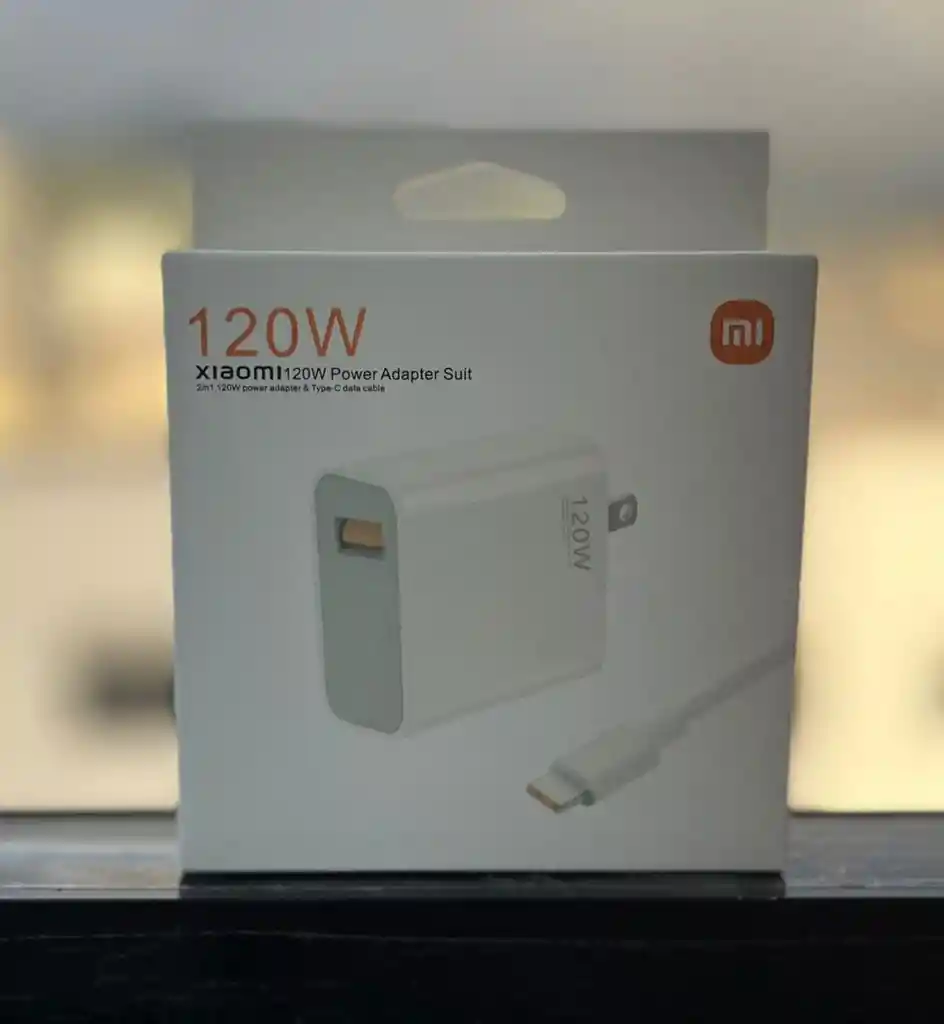 Cargador Tipo C 120w Carga Super Rápida