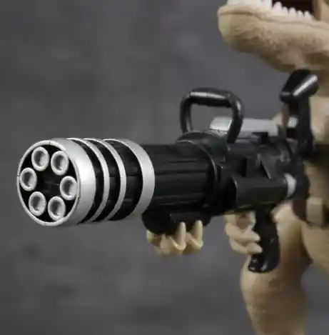 Dinosaurio A Control Remoto Que Dispara Y Camina.