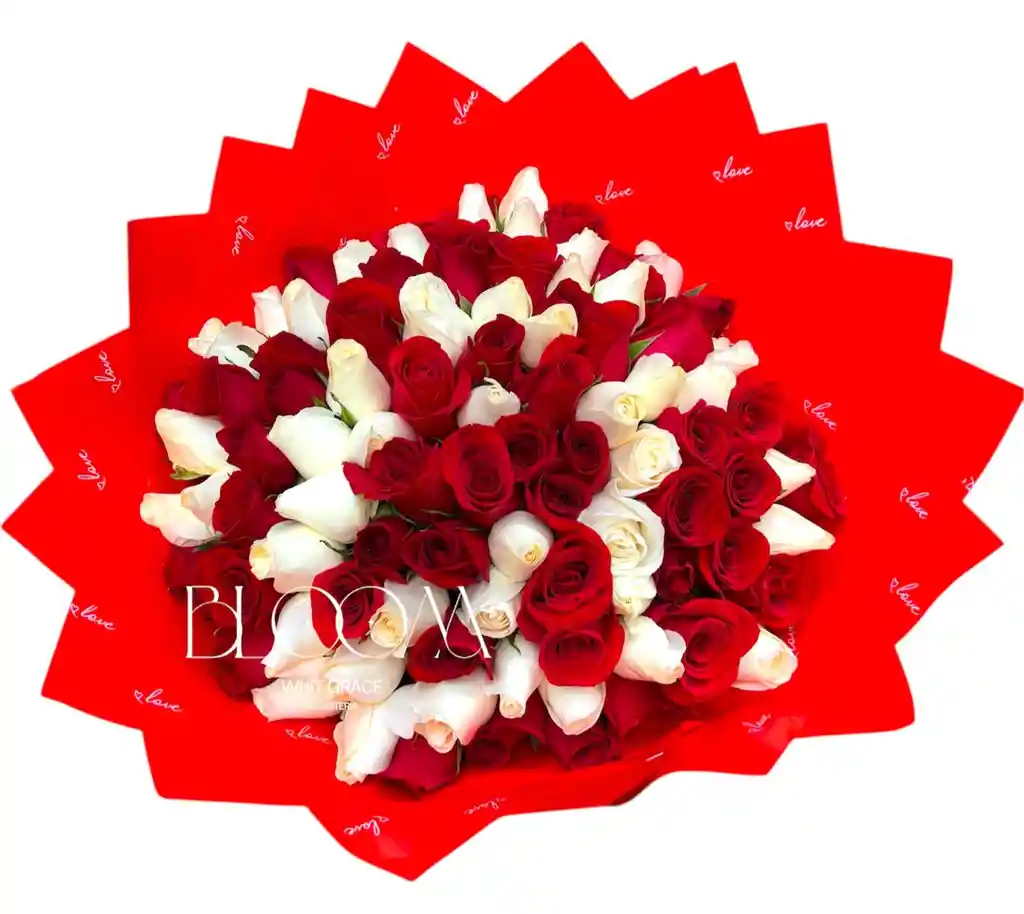 Flores Rosa Rojas X100