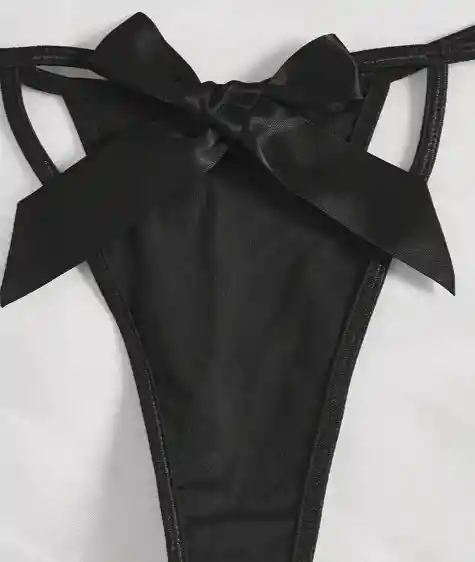 Set Moños Negro Talla S