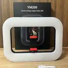 Aro Luz Ym200 Led Cálida, Aro De Luz Cuadrado