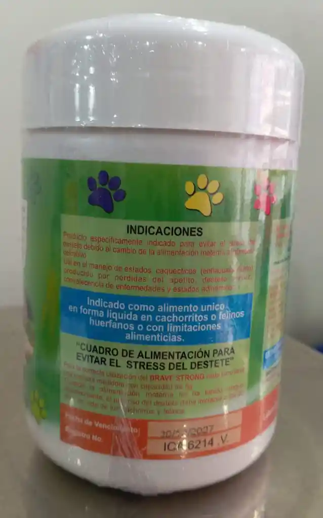 Suplemento Lactoreemplazante Brave Strong