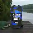 Bolsa / Maletín Impermeable De 20 Litros, Bolsa Seca De Almacenamiento Azul Camuflado