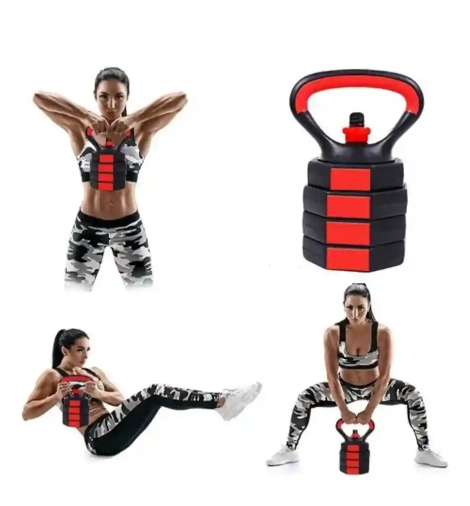 Pesa Rusa Ajustable 20kg Set Mancuernas