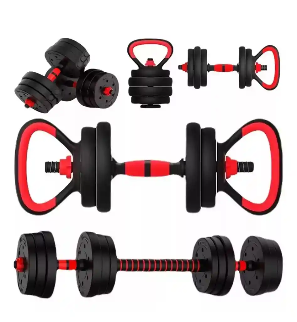 Pesa Rusa Ajustable 20kg Set Mancuernas