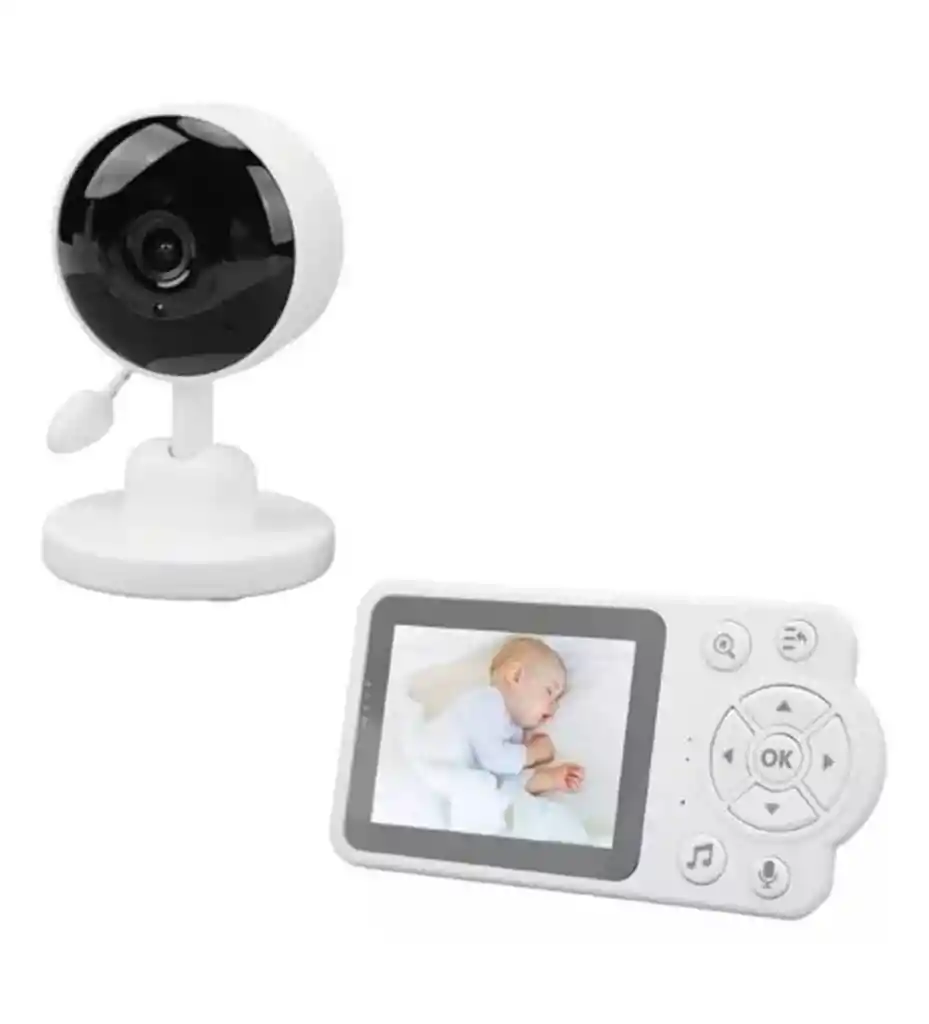 Monitor De Bebe Cámara Microfono Vision Nocturna Temperatura