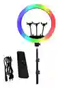 Aro De Luz Led 45cm Con Trípode Y Control Rgb