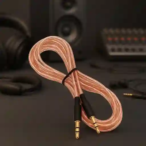 Cable De Audio Auxiliar 3.5mm Osblack – Reforzado 3 Metros