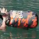 Bolsa / Maletín Impermeable De 20 Litros, Bolsa Seca De Almacenamiento Amarillo Camuflado