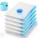 5 Bolsas Ahorradoras De Espacio Al Vacio 70x50 Bomba Electectrica
