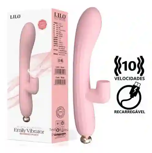 Vibrador De Pulsación Punto G Y Clítoris. Lilo