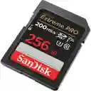 Memoria Sandisk Extreme Pro Sdxc 256gb 200mbs Uhs-