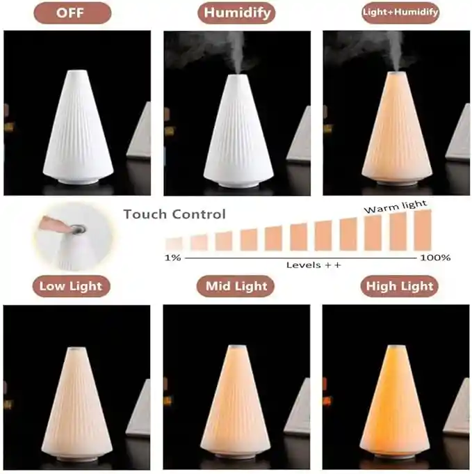 Difusor De Aromas Volcano Humidificador