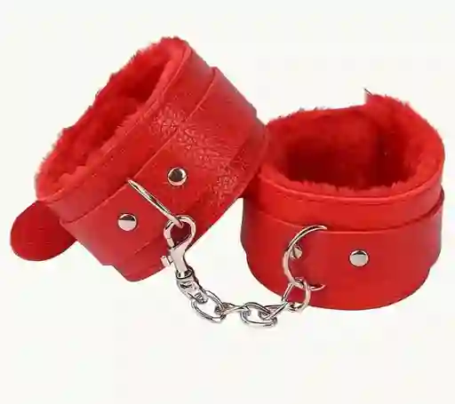 Esposas De Peluche Rojas